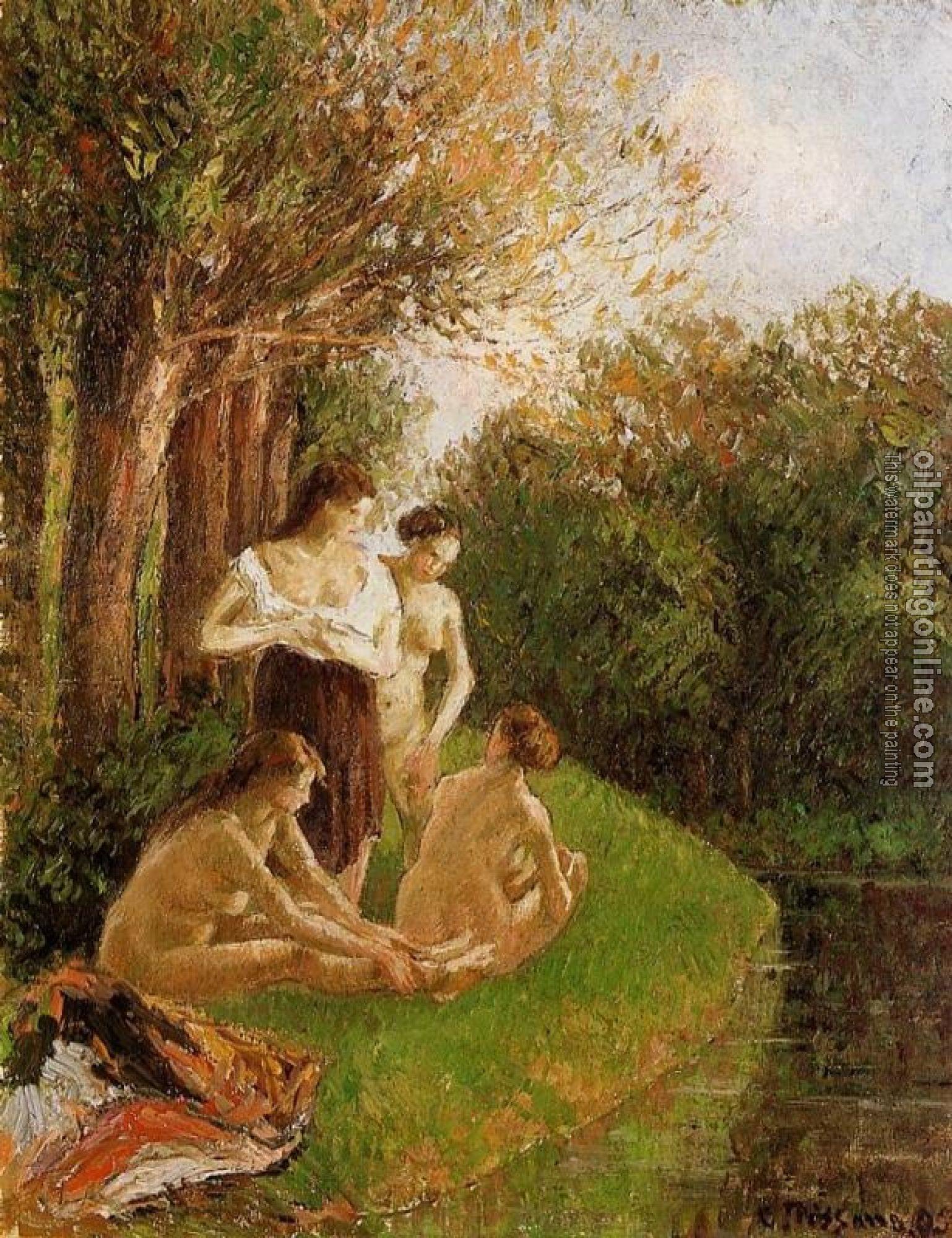 Pissarro, Camille - Bathers